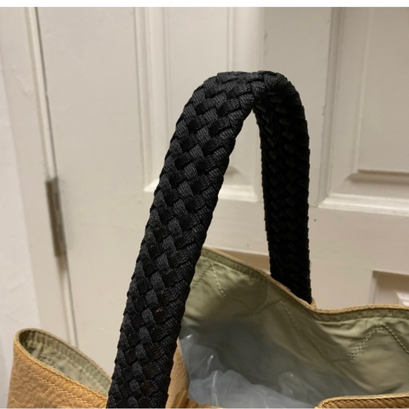 Authentic PRADA Beige Leather Tote Bag - Picture 2 of 12